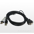 1.8m HDMI to VGA with 3.5mm Audio Cable